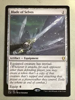 MTG / Blade of Selves / CLB / #301 / Regular / Rare / NM - Image 1