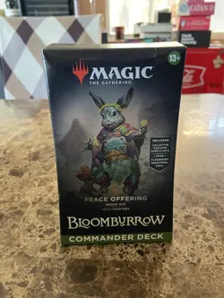 MTG Bloomburrow Commander Deck - Peace Offering - Magic the Gathering Sealed - Image 1