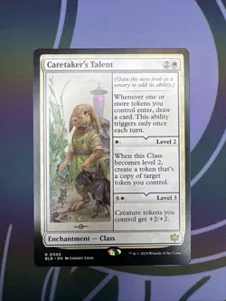 Caretaker's Talent Bloomburrow Non-Foil Near-Mint Magic The Gathering - Image 1