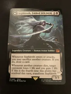 Sephiroth, Fabled SOLDIER (Extended Art) Final Fantasy Regular - Image 1