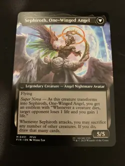 Sephiroth, Fabled SOLDIER (Extended Art) Final Fantasy Regular - Image 2