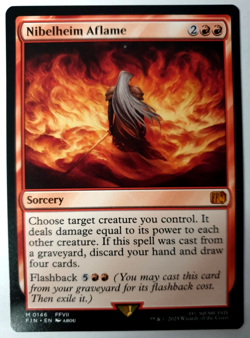 MTG Final Fantasy - Nibelheim Aflame - Mythic - 0146 NM - Image 1