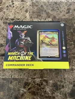 Magic the Gathering MtG TCG March of the Machine Cavalry Charge Commander Deck - Image 1