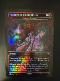 Vampires' Vengeance NM FOIL SHOWCASE Innistrad: Crimson Vow MTG FREE SHIPPING - Image 1