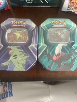 sealed pokemon lot etb,booster bundle,2 tins,mystery box - Image 2