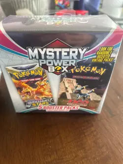sealed pokemon lot etb,booster bundle,2 tins,mystery box - Image 4