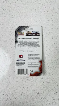 Pokemon - Blister Pack - Sun & Moon - Burning Shadows - x1 - Image 2