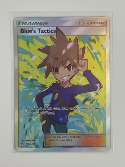 Pokemon TCG Blue’s Tactics (Full Art) 231/236 Unified Minds Holo NM - Image 3