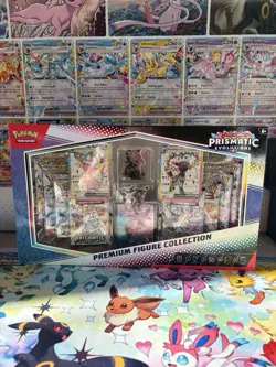 POKEMON TCG Prismatic Evolutions Premium Figure Collection English - Image 1