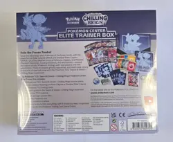 Pokemon TCG Sealed Chilling Reign Pokemon Center Elite Trainer Box ETB - Image 2