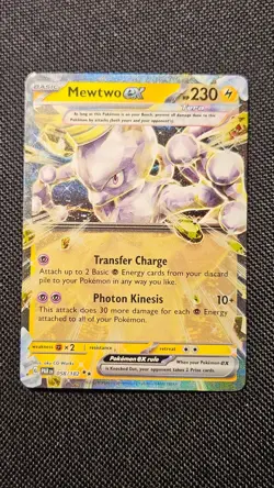 Mewtwo EX - 058/182 - Ultra Rare - Paradox Rift - Pokemon TCG - near mint - Image 2