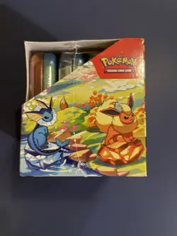 Pokemon - Scarlet & Violet Prismatic Evolutions Mini Tin Display FACTORY SEALED - Image 2