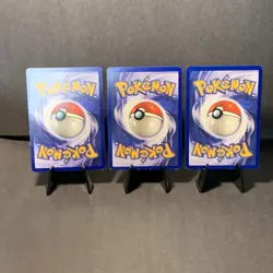 Pokemon TCG Fossil Set Geodude 47/62 Graveler 37/42Golem 36/62 VTG WOTC LP - Image 2
