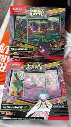 Pokemon Mega Battle Deck Gengar & Diancie Sealed Brand New Set Of 2 - Image 1