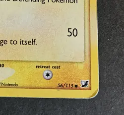 Flaaffy 56/115 Reverse Holo Stamped EX Unseen Forces Pokemon TCG HP/DMG - Image 2