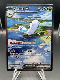 Altaria Ex PAR 253/182 SIR Paradox Rift Special Illustration Rare Pokemon NM - Image 1