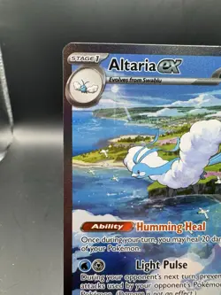 Altaria Ex PAR 253/182 SIR Paradox Rift Special Illustration Rare Pokemon NM - Image 3