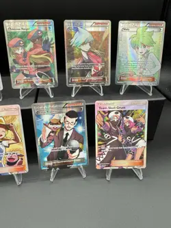 Full Art Trainer XY/Sun & Moon Era Lot Of 9 LP-MP Battle Reporter Pokemon Ranger - Image 3