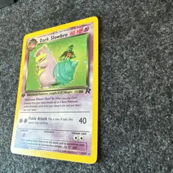 Dark Slowbro 1st Edition Stamp Pokemon Team Rocket Set Holo - NM Unplayed 12/82 - Image 3