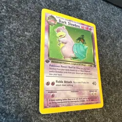 Dark Slowbro 1st Edition Stamp Pokemon Team Rocket Set Holo - NM Unplayed 12/82 - Image 4
