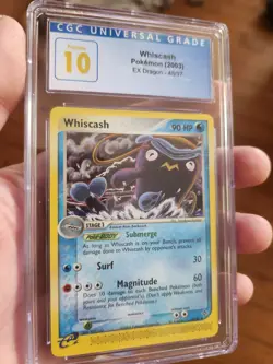 (POP 6) CGC 10 PRISTINE Pokemon Whiscash 48/97 EX Dragon 2003 - Image 4