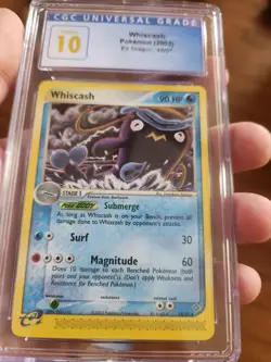 (POP 6) CGC 10 PRISTINE Pokemon Whiscash 48/97 EX Dragon 2003 - Image 5