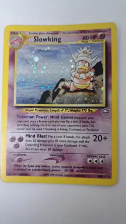 Slowking Pokemon Neo Genesis - 14/111 - Holo Rare - Unlimited Edition - LP - Image 1
