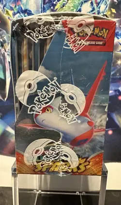 Pokemon Surging Sparks Booster Box Factory Sealed with Acrylic Case - Image 4
