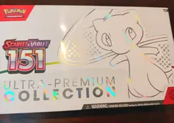 Scarlet & Violet 151 Ultra-Premium Collection Box 16 Packs Sealed - Pokemon Card - Image 1