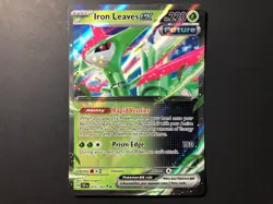 Iron Leaves EX [NM] - Pokemon Card Game (Temporal Forces #025/162) Ultra Rare - Image 1