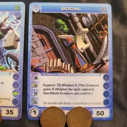 Chaotic Cards Maglax 14/232 & BODAL 5/232 1st Edition Uncommon - Image 2