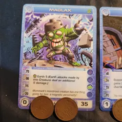 Chaotic Cards Maglax 14/232 & BODAL 5/232 1st Edition Uncommon - Image 3