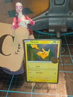 Pikachu Cosmos Holo Perfect Fart Swirl 2024 Trick or Trade 018/091 Pokemon Card - Image 4