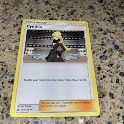 POKEMON Cynthia 119/156 Ultra Prism - TCG CARD TRADING - Image 2
