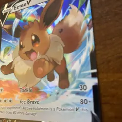 EEVEE V 108/159 CROWN ZENITH POKEMON CARD TCG - Image 3