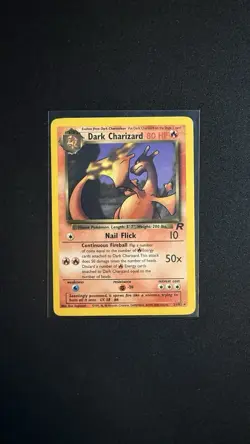 Pokemon Dark Charizard TCG Non-Holo Rare Card 21/82 LP/MP Condition - Image 1