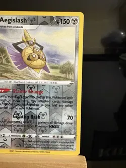AEGISLASH - 108/163 Battle Styles NM - Reverse Holo Rare - Pokemon TCG Card - Image 3