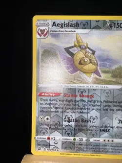 AEGISLASH - 108/163 Battle Styles NM - Reverse Holo Rare - Pokemon TCG Card - Image 5