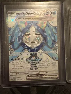 *LOT 3* 3 OGERPON MASK CARDS, NM/M Prismatic, Twilight Masquerade, and S&V - Image 3