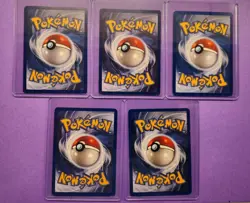 Pokemon Card -SET 5 - Lot - Collection - Arceus X - Venusaur - Eevee 1st Edition - Image 2