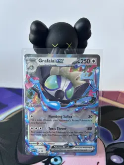 Grafaiai ex SVP100 Scarlet & Violet Promo Ultra Rare Holo Pokemon TCG Card NM - Image 1