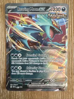 Roaring Moon ex - SVP067 - Pokemon Scarlet & Violet Promo Ultra Rare Card NM - Image 1