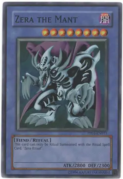 Yu-Gi-Oh Card - PP01-EN011 - ZERA THE MANT (super rare holo) - NM - Image 1
