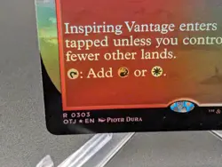 Inspiring Vantage (Borderless) Outlaws of Thunder Junction Foil - Image 2