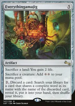 MTG Magic the Gathering Everythingamajig (147e/288) Unstable LP - Image 1