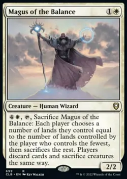 Magus of the Balance (699/1023) Commander Legends Battle for Baldur's Gate LP - Image 1
