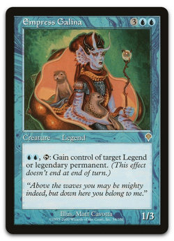 mtg magic Empress Galina invasion ENGLISH Imperatrice Galiva - Image 1