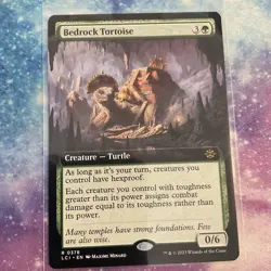 Bedrock Tortoise (REGULAR) x1 - MTG The Lost Caverns of Ixalan LCI #378 - Image 1