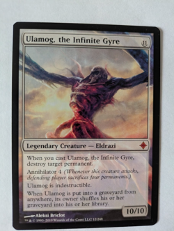 Ulamog, the Infinite Gyre Rise of the Eldrazi MTG NM Free shipping with tracking - Image 1