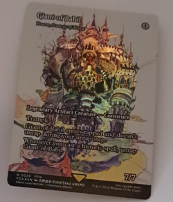 Giant of Babil FOIL NM FINAL FANTASY IV FFIV Magic the Gathering MTG - Image 1